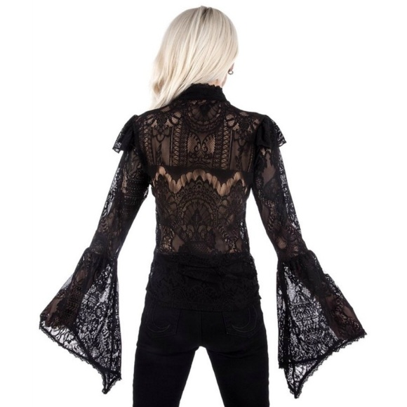 SOLD Killstar Morte Mistress top gothic witchy - Picture 3 of 4